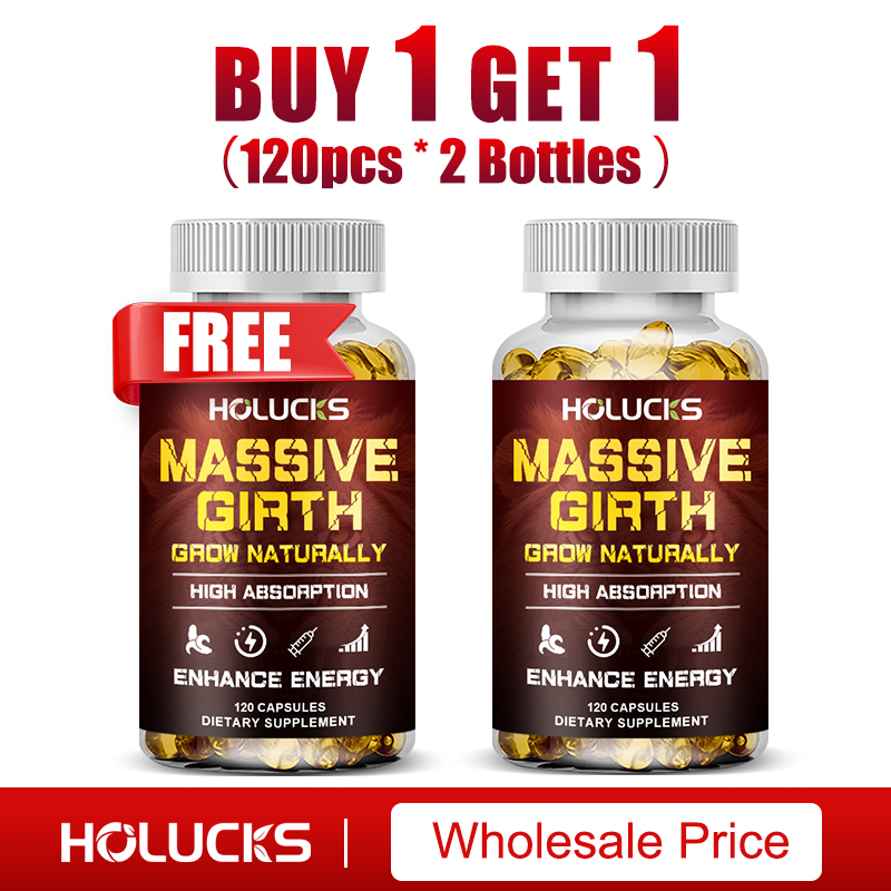 Ginger Tea - Cápsulas Massive Girth para Hombres, Potenciador