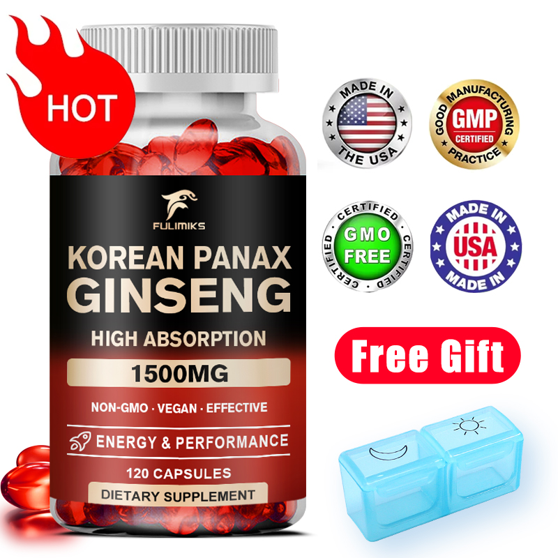 Ginger Tea - Panax Ginseng 15,000 mg - Suplemento
