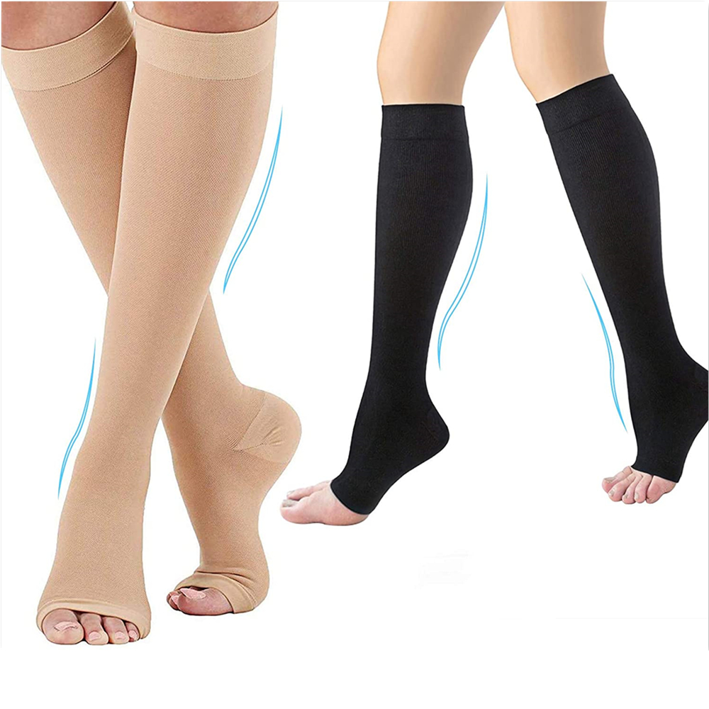 Echinacea - Calcetines de compresión S-XXL médicos para
