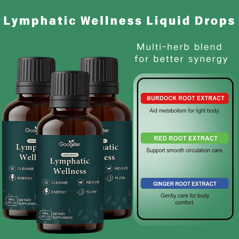 Herbal Supplement - Gotas Líquidas de Apoyo Linfático de