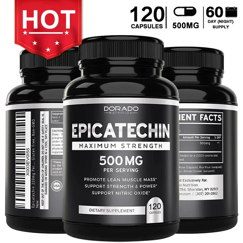 Herbal Supplement - Suplemento de extracto de Epicatechin, 500