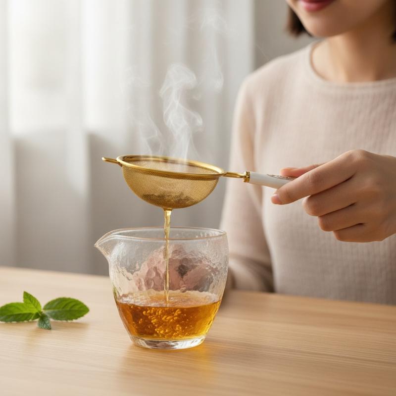 Colador de Té de Acero Inoxida - Herbal Tea reseña y precio