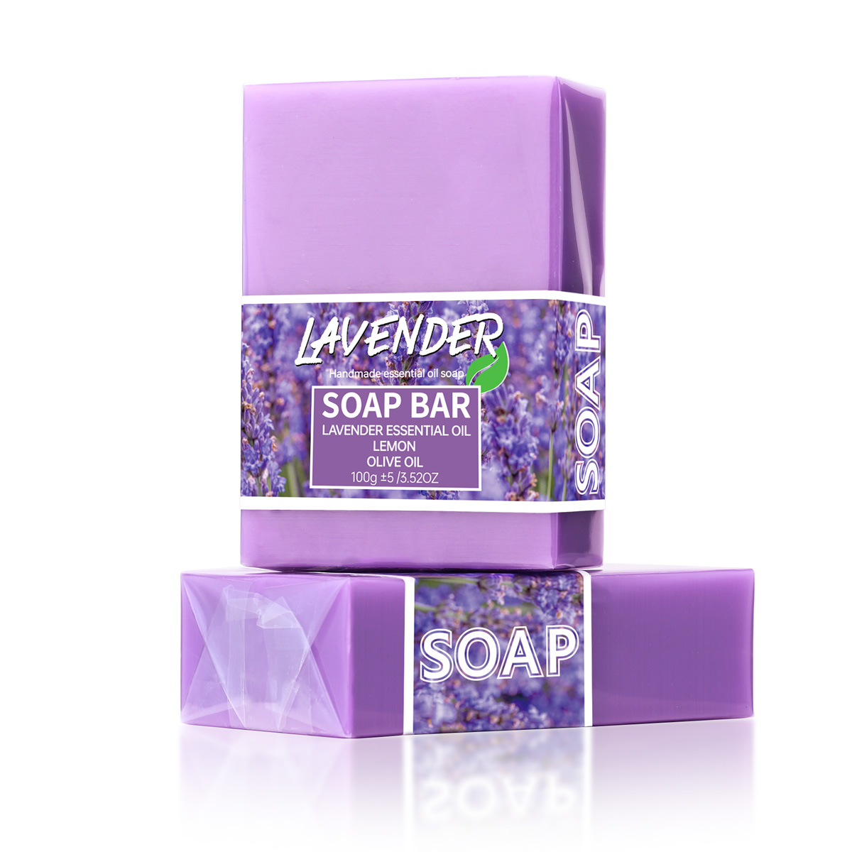 Barra de jabón de glicerina he - Lavender Oil reseña y precio