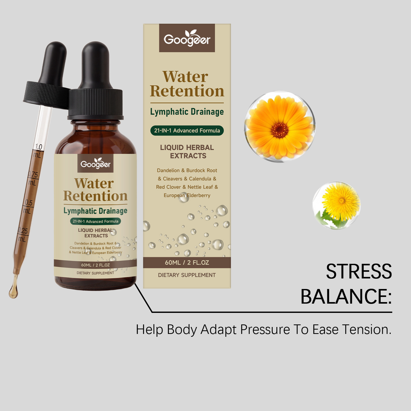 Gotas para limpieza linfática  - Herbal Tincture reseña y precio
