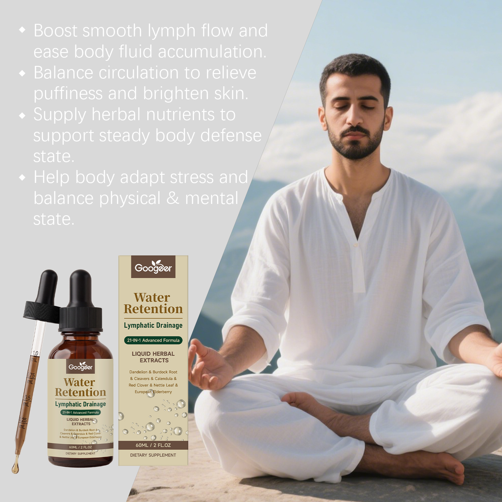 Gotas para limpieza linfática  - Herbal Tincture reseña y precio