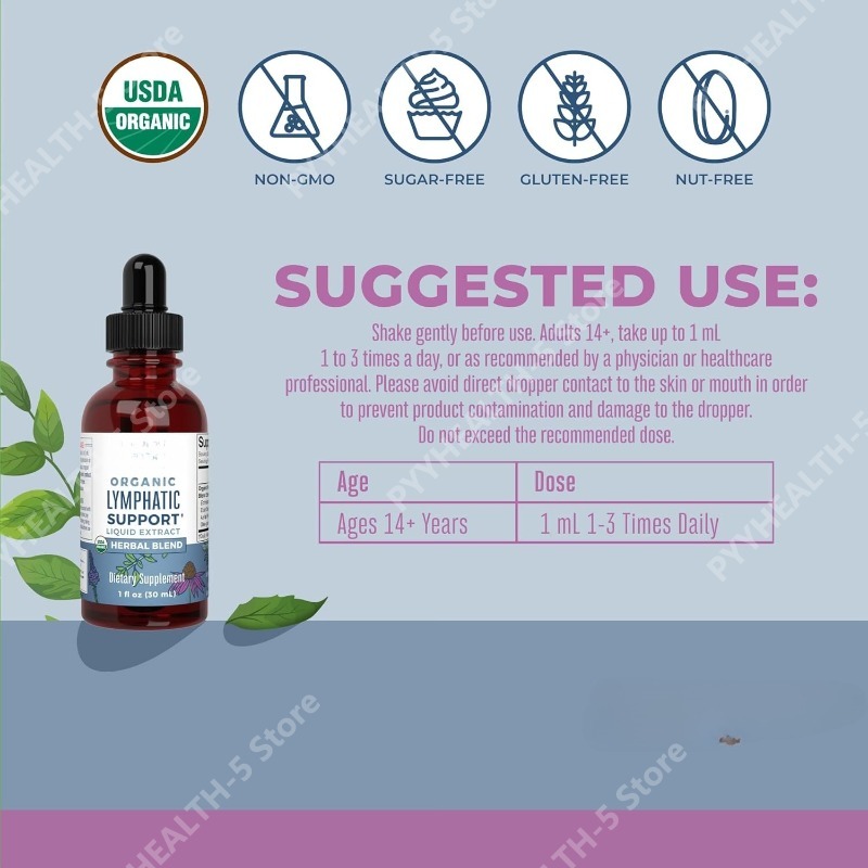 Gotas de Apoyo Linfático Orgán - Echinacea reseña y precio