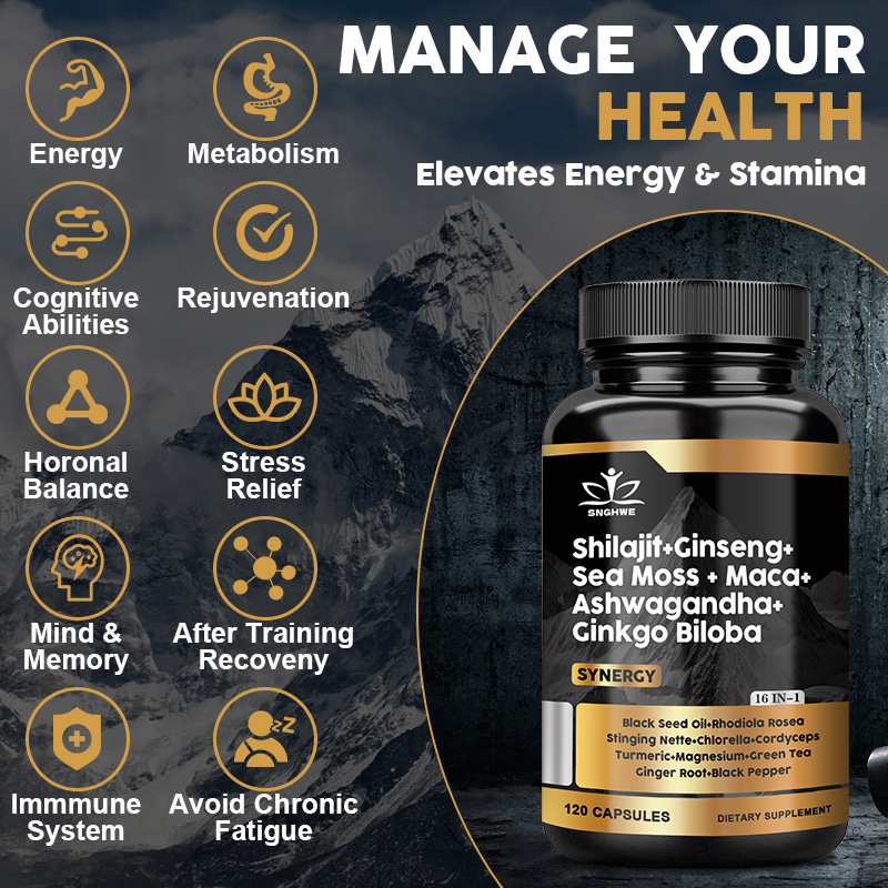 Shilajit Suplementos Ginseng,  - Ginger Tea reseña y precio