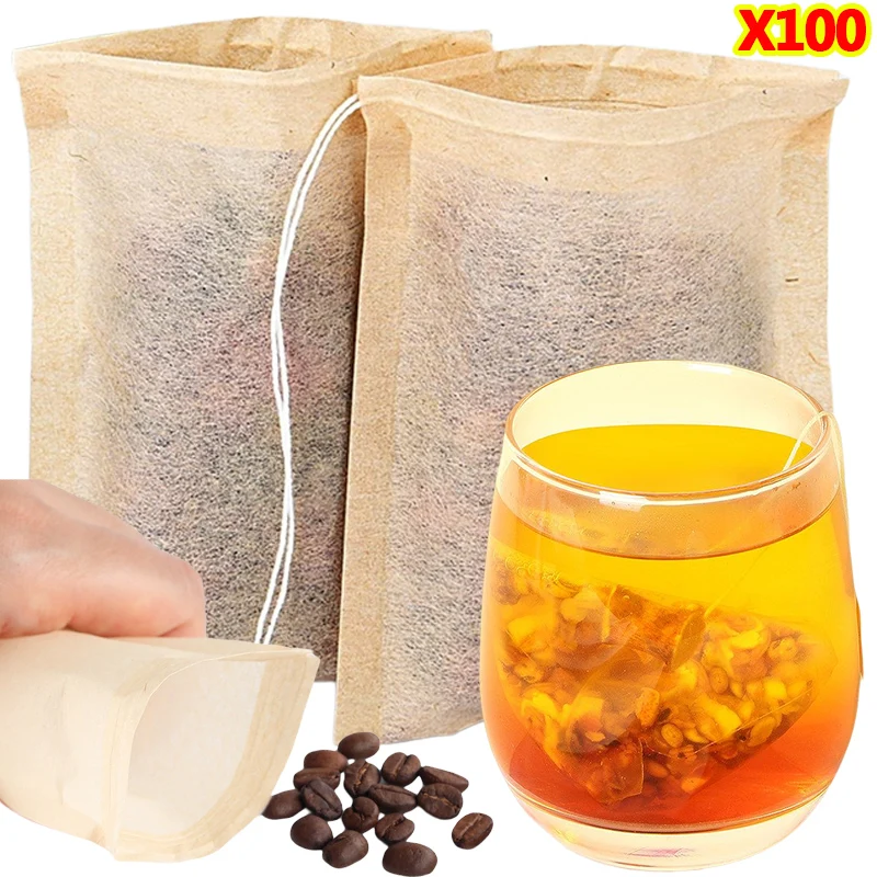 100 Uds bolsitas de té con fil - Chamomile Tea reseña y precio