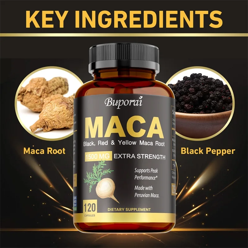 Cápsulas de maca: aumentan el  - Herbal Supplement reseña y precio