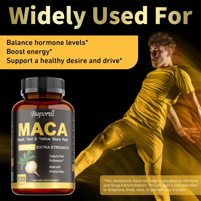 Cápsulas de maca: aumentan el  - Herbal Supplement reseña y precio