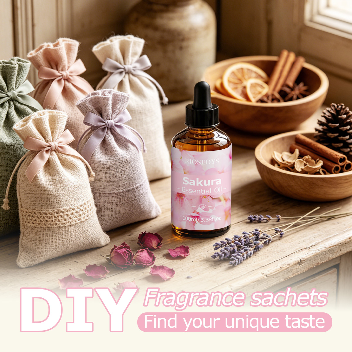 Aceite esencial SAKURA, aceite - Lavender Oil reseña y precio