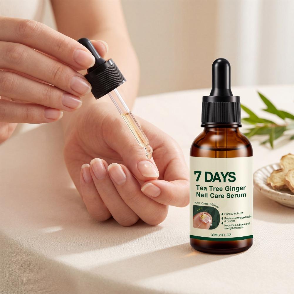 Suero Fortalecedor de Uñas, Ac - Ginger Tea reseña y precio