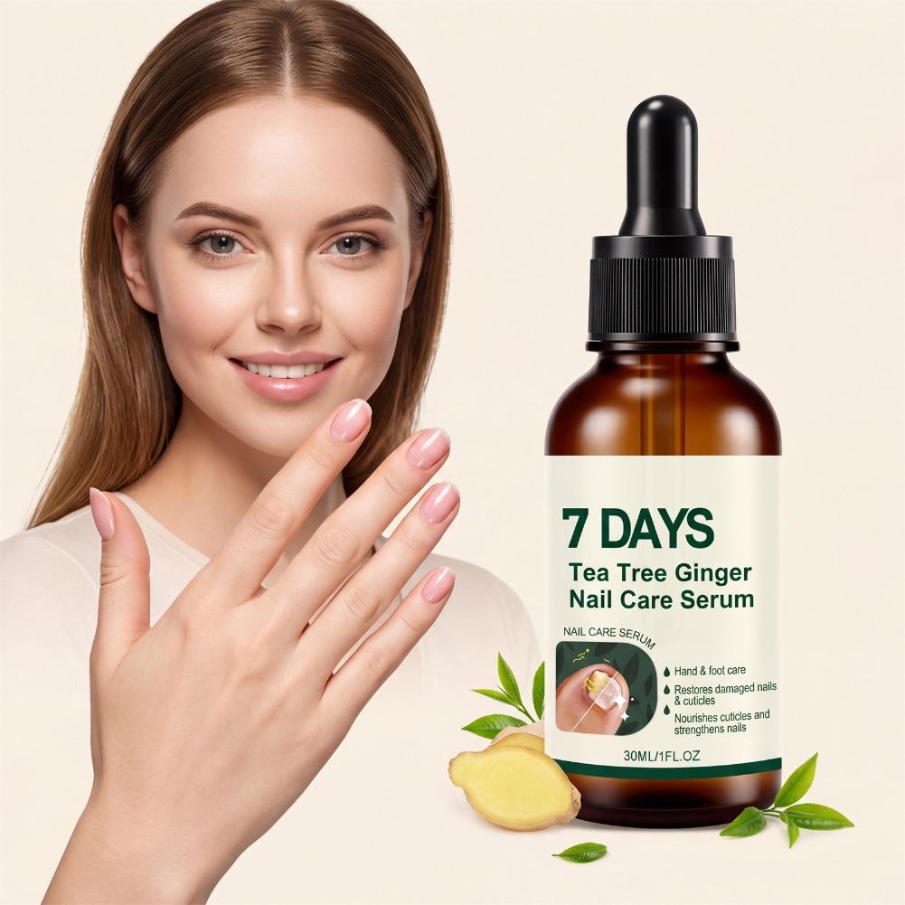 Suero Fortalecedor de Uñas, Ac - Ginger Tea reseña y precio