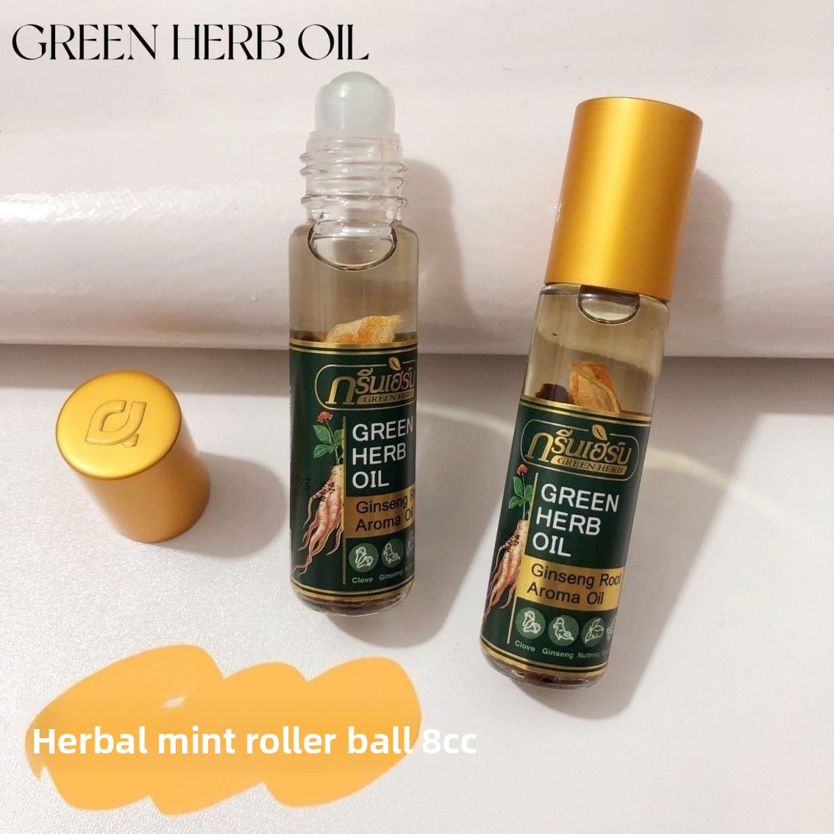 Bálsamo Herbal en Roll-On de M - Ginger Tea reseña y precio
