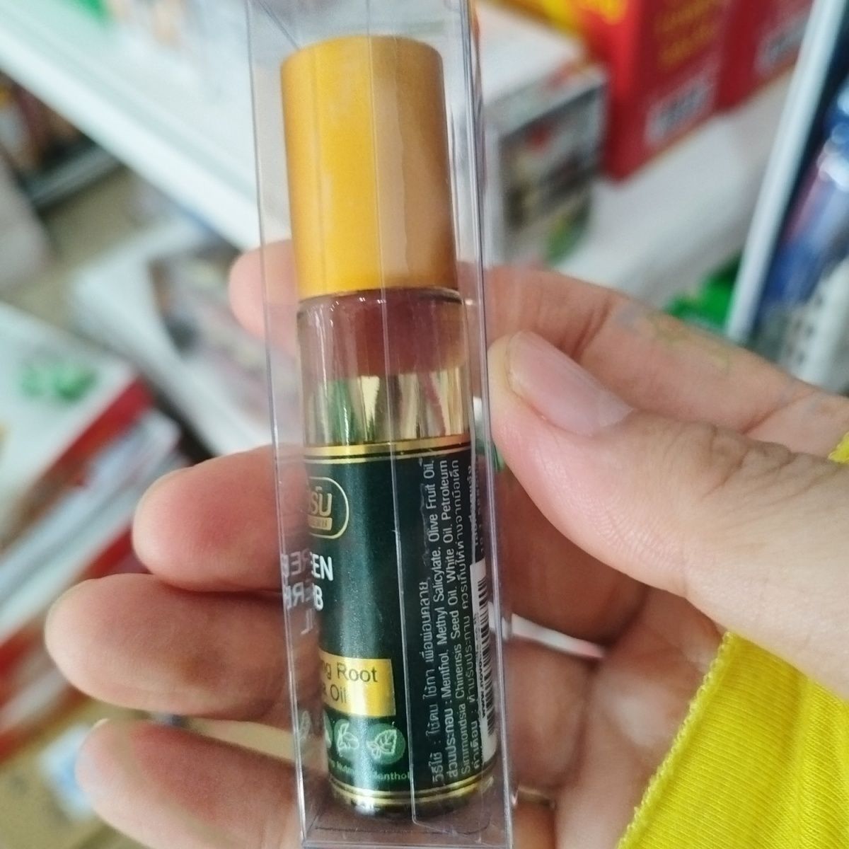 Bálsamo Herbal en Roll-On de M - Ginger Tea reseña y precio