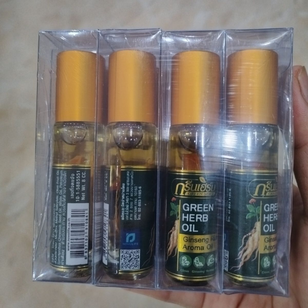Bálsamo Herbal en Roll-On de M - Ginger Tea reseña y precio