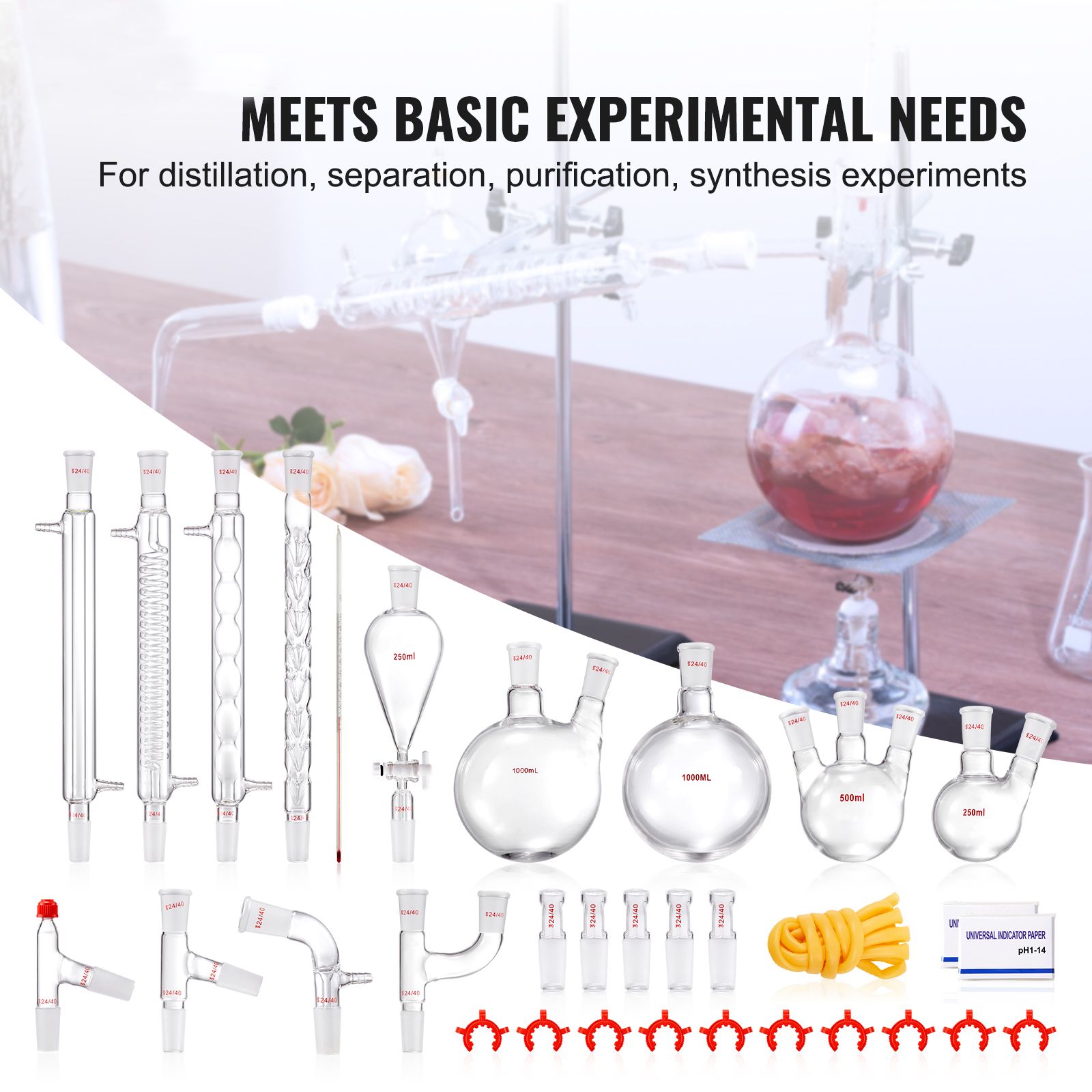 Kit de destilación de laborato - Essential Oils reseña y precio
