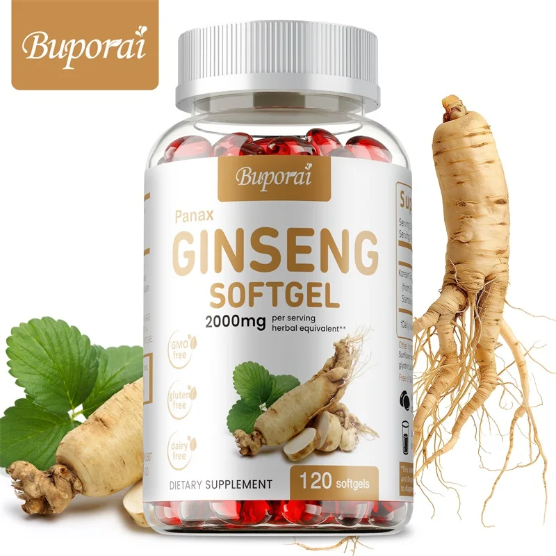 Cápsulas de ginseng Panax rojo - Ginger Tea reseña y precio